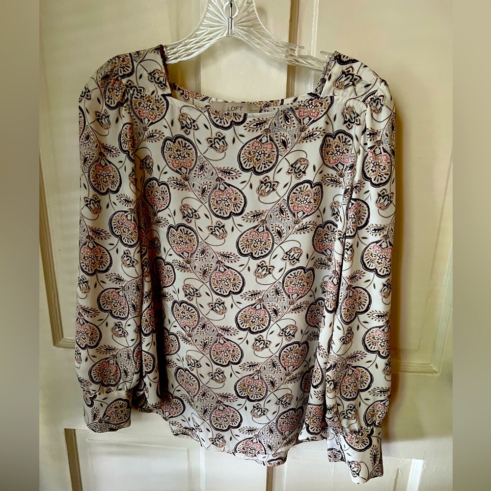 Petite small blouse from The LOFT